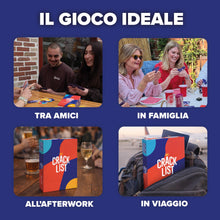 Carica l'immagine nel visualizzatore di Gallery, CRACK LIST - Gioco di Carte e da Tavolo in Italiano per Adulti e Ragazzi
