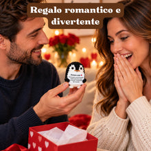 Carica l'immagine nel visualizzatore di Gallery, Pinguino Peluche dell’Amore – Regalo Romantico per Fidanzato o Fidanzata, Idea Regalo Anniversario, Mesiversario o Matri