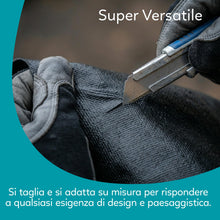 Carica l'immagine nel visualizzatore di Gallery, AQPET Telo per laghetti Stagno da Giardino in PVC Rinforzato qualità Made in Germany (2x2 m, 0,5mm)