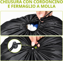 Carica l'immagine nel visualizzatore di Gallery, OTraki 2 Pezzi Sacco Portabiancheria Sporca,50 x 60 cm Laundry Bag con Coulisse,Sacco Portabiancheria Sporca Pieghevole,Portatile Sacchetto Biancheria Sporca da Viaggio per Campeggio Casa Collegio