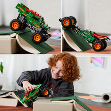 Carica l&#39;immagine nel visualizzatore di Gallery, LEGO Technic Monster Jam Dragon, Set Monster Truck 2 in 1 con Pull-Back, Auto Offroad e Macchina Giocattolo Buggy, Giochi per Bambini e Bambine 42149