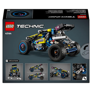 LEGO Technic Buggy da Corsa, Macchina Giocattolo per Bambini, Bambine, Ragazzi e Ragazze da 8 Anni in su, Veicolo da Costruire Off-Road da Rally, Regalo Amanti Modellini di Auto da Gara 42164