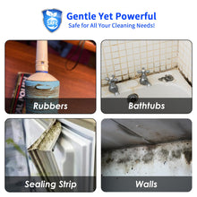 Carica l'immagine nel visualizzatore di Gallery, Haushalts Schimmelentferner Antimuffa Gel - Rimuovi Muffa e Muffa per Lavatrice, Striscia del Frigorifero, Bagno, Cucina, Doccia, Lavatrice, Detergente per Muffa su Piastrelle, Lavandino(240ml)