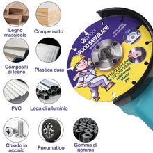 Carica l'immagine nel visualizzatore di Gallery, Lytool 2 Pezzi 115mm Disco Legno per Smerigliatrice, Ø115x22.23x1.2mm