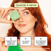 Carica l'immagine nel visualizzatore di Gallery, Enooso - Shampoo solido bio Anticaduta, Rinforzante con Olio di Rosmarino per capelli diluito con Olio di Ricino Purific