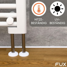 Carica l'immagine nel visualizzatore di Gallery, FUX Copri Tubi Termosifoni - 10 Rosette per Termosifone 12mm