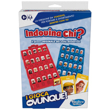 Carica l'immagine nel visualizzatore di Gallery, Hasbro Gaming Indovina Chi?, I Gioca Ovunque, Gioco Portatile, per Bambini e Bambine dai 6 Anni in Su, Giocattolo dei Vo