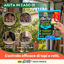 Carica l'immagine nel visualizzatore di Gallery, Albagarden - Veleno per Topi Potente - Topicida in Pasta per Topi