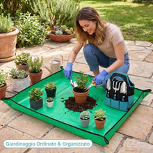 Carica l'immagine nel visualizzatore di Gallery, 7 pezzi Set di attrezzi da giardino, attrezzi da giardino in acciaio inossidabile