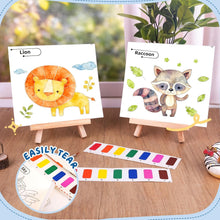 Carica l'immagine nel visualizzatore di Gallery, YPLUS Dipingi con Libri ad Acqua per Bambini Piccoli， Carta per Pittura ad Acquerello per Bambini 1-4 Anni， Regalo Artis