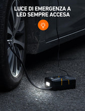 Carica l'immagine nel visualizzatore di Gallery, AstroAI Compressore Aria Portatile S1 150 PSI, Gonfiatore Digitale per Pneumatici per Auto 12V, Gonfiatore per Pneumatici per Auto Elettrica con Schermo LCD per Auto, Bicicletta, Moto, Palla, ECC