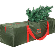 Carica l'immagine nel visualizzatore di Gallery, OUSFOT Borsa per Albero di Natale 180 cm Custodia Sacca Impermeabile Porta Albero in Tessuto Oxford 1680D con Manici Rinforzati e Resistente