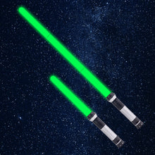 Carica l'immagine nel visualizzatore di Gallery, Lightsaber RGB a 7 Colori Modificabili,Laser Telescopiche Lightsaber Giocattolo,Manico Lunghezza Regolabile 41-80 cm,Sou