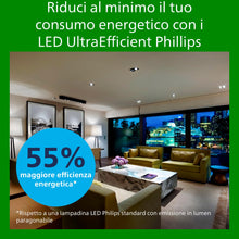Carica l'immagine nel visualizzatore di Gallery, PHILIPS Classic ultra-efficient LED bulb with energy efficiency class A, GU10 bulb, replaces 50W, cool white light, non-