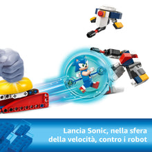 Carica l'immagine nel visualizzatore di Gallery, LEGO Sonic Duello al Falò di Sonic, Giochi d'Avventura per Bambini e Bambine da 7 Anni in su con Personaggi del Videogioco tra cui 2 Robot Giocattolo, Idea Regalo di Compleanno per Gamer 77001