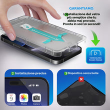 Carica l'immagine nel visualizzatore di Gallery, Deppa |2 Pezzi | Pellicola Protettiva per iPhone 14 Pro (6.1") con Kit di Installazione Facile | Vetro Temperato Anti-Po