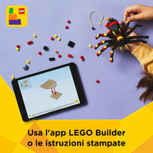 Carica l'immagine nel visualizzatore di Gallery, LEGO Creator 3 in 1 Animali selvatici: ragno trasformista 31159
