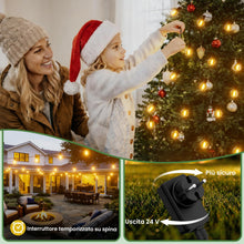 Carica l'immagine nel visualizzatore di Gallery, Yuusei Catena Luminosa Esterno, 30M Luci da Esterno Giardino LED IP45