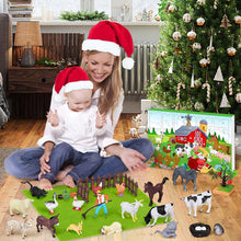 Carica l&#39;immagine nel visualizzatore di Gallery, iZoeL Calendario Avvento 2024 Bambini Fattoria Animali, 24 Animali Fattoria per Pollo Anatre Conigli - Calendario dell&#39;Avvento Natale, Regalo a Sorpresa Il Conto Alla Rovescia Figli Nipoti Bambini