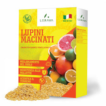 Carica l'immagine nel visualizzatore di Gallery, LERAVA® Lupini macinati (3,6 kg) - concime limoni biologico - acidificante suoli naturale - azione rapida per agrumi - m