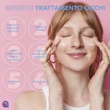 Carica l'immagine nel visualizzatore di Gallery, 60 Patch Occhi con Niacinamide, Collagene e Acido Ialuronico. Patch Occhiaie e Borse, Maschera Contorno Occhi Occhiaie
