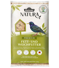 Carica l'immagine nel visualizzatore di Gallery, Dehner Natura Premium Mangime per Uccelli Selvatici, mangime Grasso e Morbido, 2,5 kg