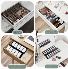 Carica l'immagine nel visualizzatore di Gallery, AiQInu Porta Spezie da Cassetto 8 Pezzi, Portaspezie Estensibile da 23cm a 46cm, Organizer per Cassetti per Spezie, Organizer Spezie Cucina, per Cucina, Piano di Lavoro, Armadio, Mensola