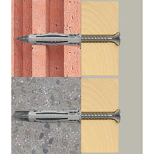 Carica l'immagine nel visualizzatore di Gallery, Fischer Kit Smartfix Box 160 Pezzi, Tasselli, Viti, Ganci per Quadri - per Muro Pieno e Mattone Forato - Valigetta Trasp