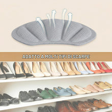 Carica l'immagine nel visualizzatore di Gallery, 3 PAIA cuscinetti salva tallone per scarpe, proteggi tallone autoadesivo, solette antiscivolo, inserti morbidi per preve