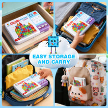 Carica l'immagine nel visualizzatore di Gallery, Subtail 54PCS Mini Costruzioni Magnetici da Viaggio per Bambini 3-8 Anni