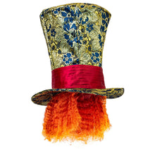 Carica l'immagine nel visualizzatore di Gallery, W WIDMANN MILANO Party Fashion 74990 - Zylinder verrückter Hutmacher, Märchen, Hut, Kopfbedeckung, Accessoire