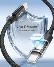 Carica l'immagine nel visualizzatore di Gallery, RAVIAD Cavo USB C USB C 100W [2Pezzi 2M] Cavo USB Type-C PD 5A Ricarica