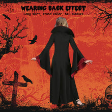 Carica l&#39;immagine nel visualizzatore di Gallery, PABTID Costume da Vampiro per Bambina e Ragazza Halloween Dress Up Party Travestimento Gotico Victorian Vampira Cosplay Carnevale Festa a Tema Vampiro (140)