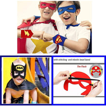 Carica l&#39;immagine nel visualizzatore di Gallery, ZPIMY 38 Pezzi Maschere di Supereroi, Maschere per Bambini, Maschere Supereroi Per Bambini, Supereroe per Feste, Maschere Feltro Mascherine del Partito, Supereroi Maschere Cosplay Per Bambini Adulti