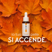 Carica l'immagine nel visualizzatore di Gallery, BluMilano Siero Vitamina C Viso con BluBarrier - Illuminante e Antiossidante con Niacinamide - 95% Origine Naturale e Bi