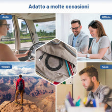 Carica l'immagine nel visualizzatore di Gallery, Type C Caricatore per Garmin Fenix 8 E 7 6 5 Forerunner 955 965 45 265 165 Approach S60 X10 Quatix Vivomove Instinct 50c