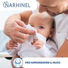 Carica l'immagine nel visualizzatore di Gallery, Narhinel Soluzione Fisiologica Salina Isotonica, Lavaggi Nasali,120 Flaconi