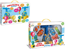 Carica l'immagine nel visualizzatore di Gallery, Teorema 67288 - Giocattolo Gonfia Palloncini per auto, Gonfia e Lancia il palloncino, con 12 Palloncini inclusi, Auto alimentate a palloncino, con Accessori da far muovere con i palloncini