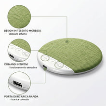Carica l'immagine nel visualizzatore di Gallery, 1 pezzo Altoparlante Cuscino Bluetooth, Mini Cassa Bluetooth Portatile, Speaker Bluetooth con Rumori Bianchi &amp; Timer, Pr