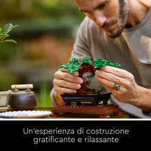 Carica l&#39;immagine nel visualizzatore di Gallery, LEGO Icons Albero Bonsai, Kit di Modellismo Piante Artificiali, Modellino da Costruire in Mattoncini, Decorazione per la Casa, Hobby Creativi per Adulti, Idee Regalo per Lei, Lui, Donna o Uomo 10281