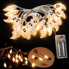 Carica l'immagine nel visualizzatore di Gallery, Wekuw Luci Stringa Halloween 3M 20 LED Luci Stringa con Decorazioni