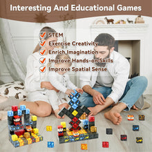 Carica l'immagine nel visualizzatore di Gallery, Yolla Loos Blocchi magnetici da costruzione, giocattoli da costruzione, set di costruzioni educative da - regalo perfetto per compleanno e vacanze per bambini dai 3 anni in su