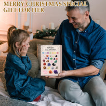 Carica l'immagine nel visualizzatore di Gallery, POWLYB Calendario Avvento Pietre, Calendario Avvento 2024, Cristalli del Calendario Dell'avvento, 24 Giorni di Cristalli Calendario con Conto Alla Rovescia per Natale, Regali di Natale per Bambini