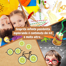 Carica l'immagine nel visualizzatore di Gallery, Science4you Scatola Creativa - Scatola Creativa con 74 Contenuti, 9 Giochi Creativi, Giocattoli Montessoriani per Bambin