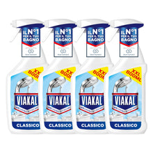 Carica l'immagine nel visualizzatore di Gallery, Viakal Anticalcare Spray Classico, Rimuove Fino al 100% Calcare, 4x 800ml