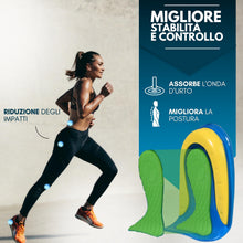 Carica l'immagine nel visualizzatore di Gallery, Set Di 4 Talloniere In Silicone Plantare Ortopedico Per Correggere Fascite Plantare E Spina Calcaneare - Solette Gel Uni