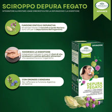 Carica l'immagine nel visualizzatore di Gallery, L'Angelica, Sciroppo Integratore Detox Fegato, Depurativo, Curcuma, 250 ml