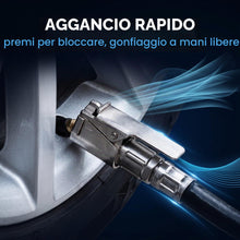 Carica l'immagine nel visualizzatore di Gallery, 2 Pezzi Tubo Gonfiaggio Pneumatici 12.5mm, Prolunga Tubo Manometro Pressione Gomme per Pistola Gonfiaggio Pneumatici e G