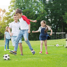 Carica l'immagine nel visualizzatore di Gallery, Dreamon Set di 2 Porte da Calcio per Bambini con Palla e Pompa, Porta da Calcio da Giardino Giocattolo Sportivo per Este