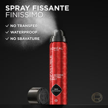 Carica l'immagine nel visualizzatore di Gallery, L'Oréal Paris, Spray Fissante per il Make-Up, No Transfer, Ad Asciugatura Rapida, Tenuta Fino a 36H, A Prova di Sudore e Umidità, Infaillible 3-Second Face Setting Mist, 75 ml